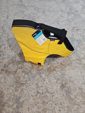 Yellow Reflective Dog Life Jacket - High Visibility